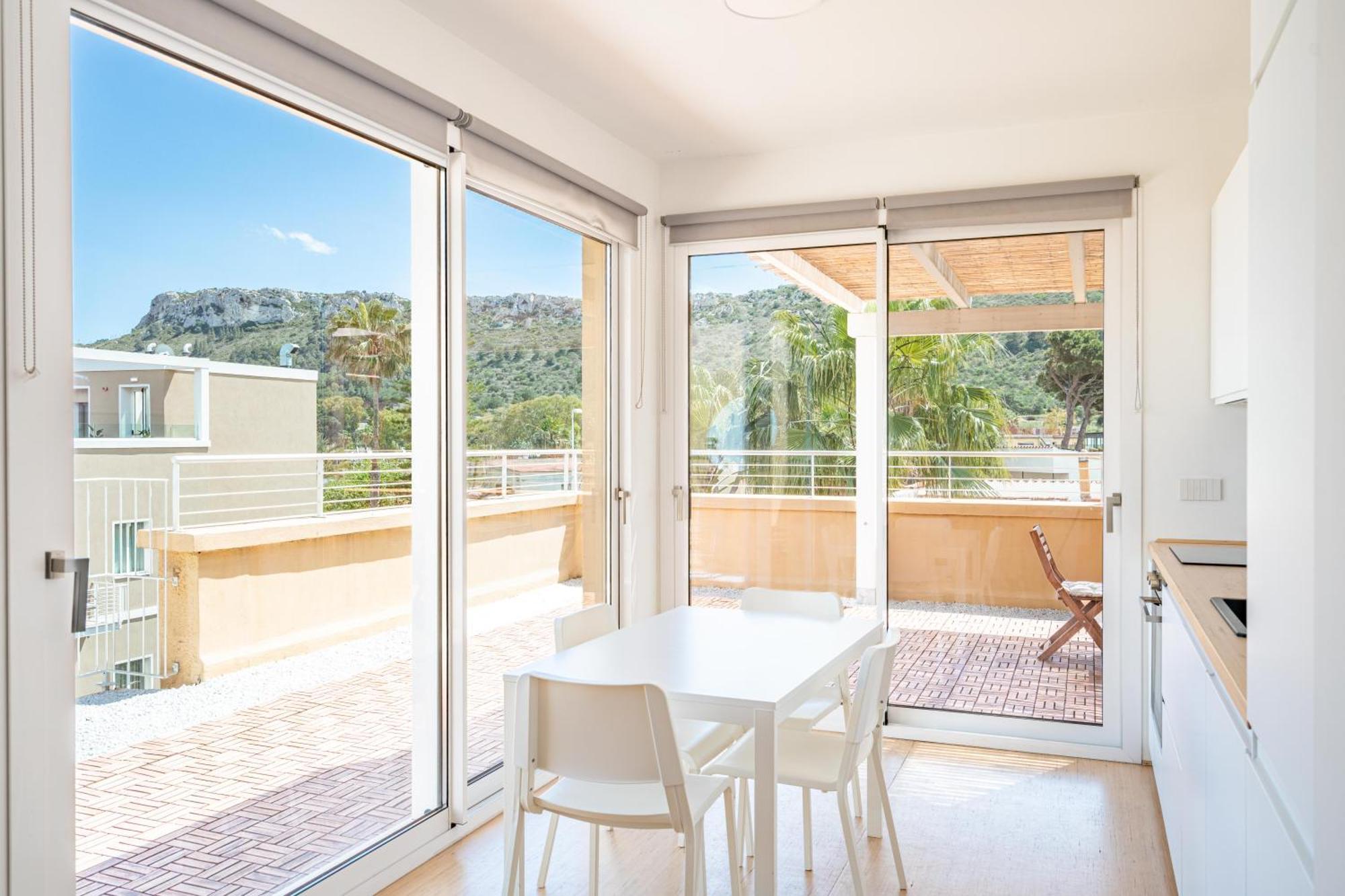 Apartamento Terrazza Sella Del Diavolo - Vista Mare - Wifi Ac Cagliari Exterior foto